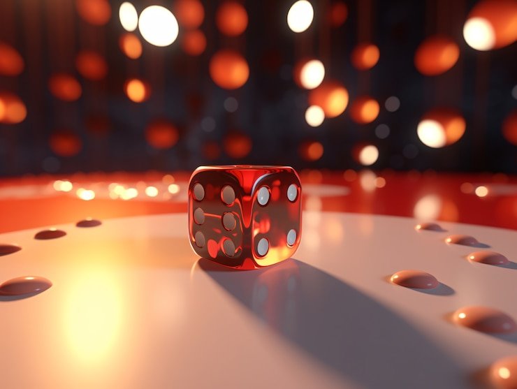 Layar taruhan Baccarat menunjukkan tiga opsi taruhan utama di xsmt